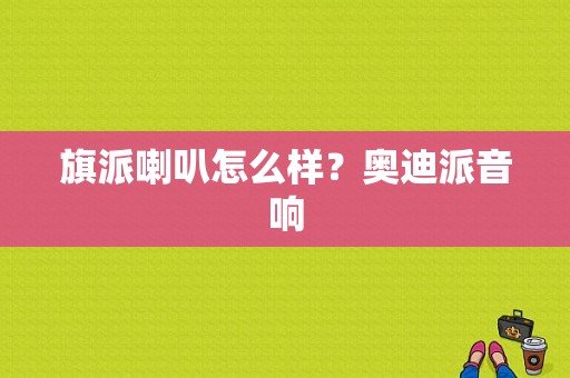 旗派喇叭怎么样？奥迪派音响-图1