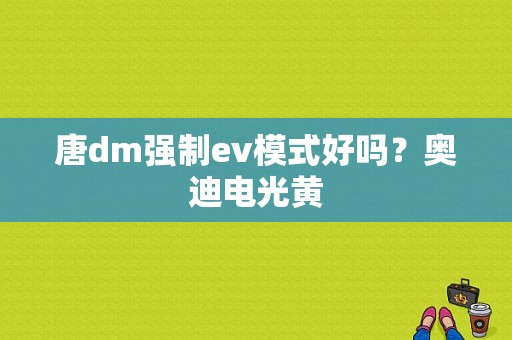 唐dm强制ev模式好吗？奥迪电光黄