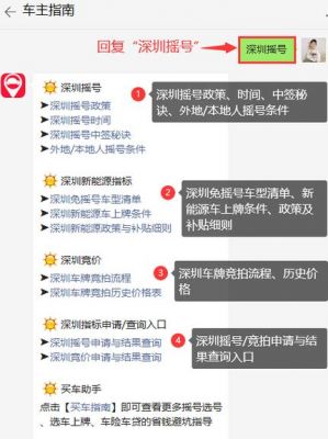 在深圳摇号要什么条件（深圳摇号需要具备什么条件）-图2