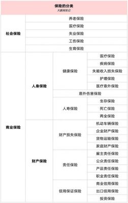 都有什么样的保险（都有什么样的保险险种）-图1