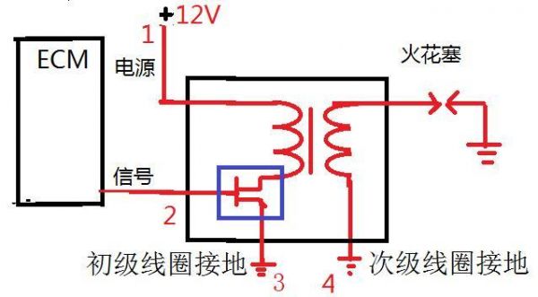 点火线圈三根线什么线（点火线圈三根线和四根线的区别）