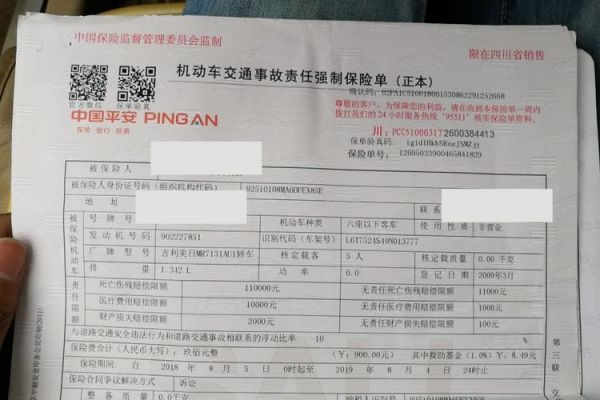 交强险单子是什么样的（交强险保险单长什么样）-图2